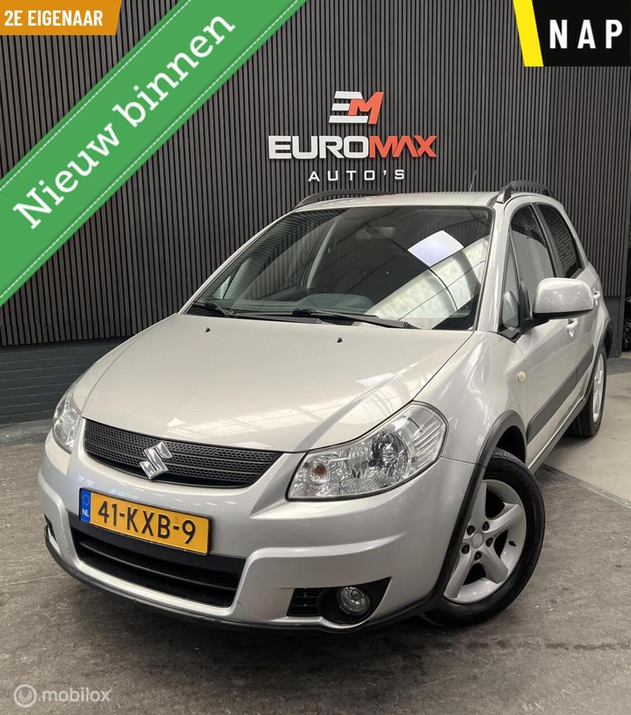 Suzuki SX4 1.6 Shogun 2e eigenaar -NAP -NAV - Airco - Cruise, Auto's, Suzuki, Gebruikt, Zwart, 4 cilinders, 49 €/maand
