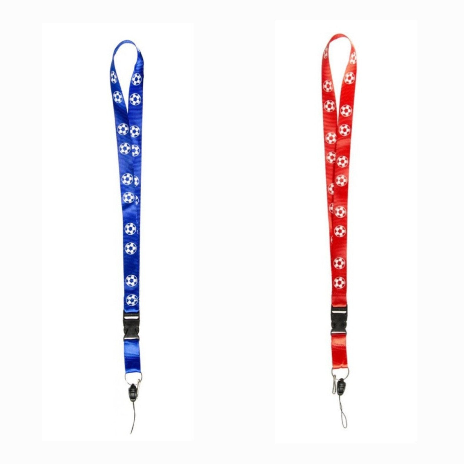 Keycord voetbal blauw en rood, nieuw, Ophalen of Verzenden, Nieuw