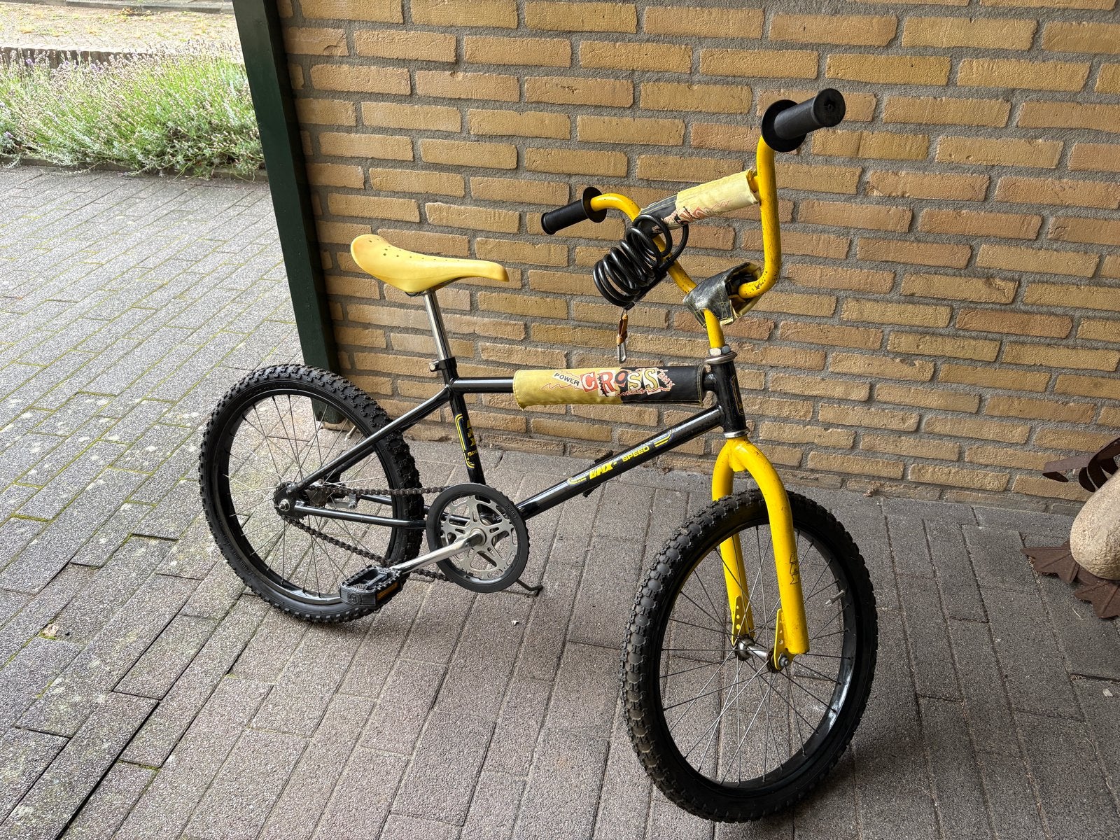 Loekie BMX-Speed Power Cross kinderfiets, Ophalen, Staal, Velgrem, 16 tot 20 inch