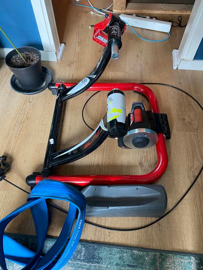 Tacx fietstrainer - Elite Super Crono, Ophalen, Gebruikt, Overige typen, Staal