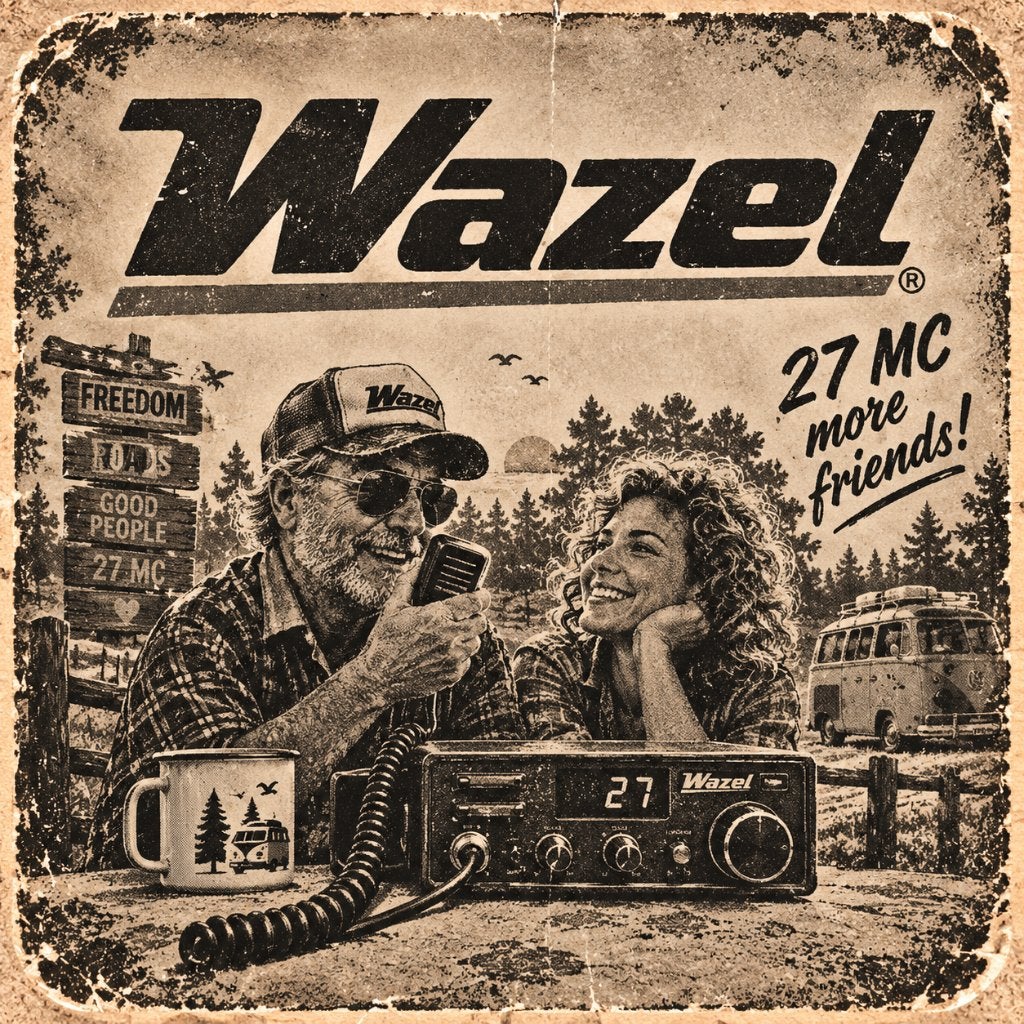 Mis jij het 27 MC-bakkie? Ontdek Wazel!, Ophalen, Nieuw, Zender en Ontvanger