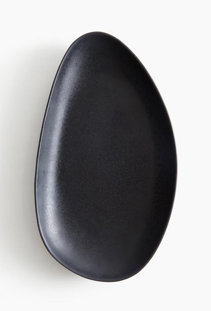 H&M Home | Zwarte opdienschaal, Ophalen of Verzenden, Nieuw