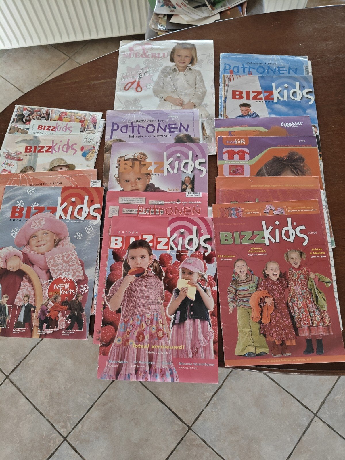 Grote collectie Bizzkids naaiboeken en patronen, Ophalen of Verzenden, Gebruikt, Overige typen