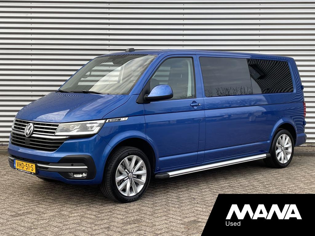 Volkswagen Transporter 2.0TDI L2H1 199PK DC BULLI Automaat L, Auto's, Gebruikt, Euro 6, 4 cilinders, LED verlichting
