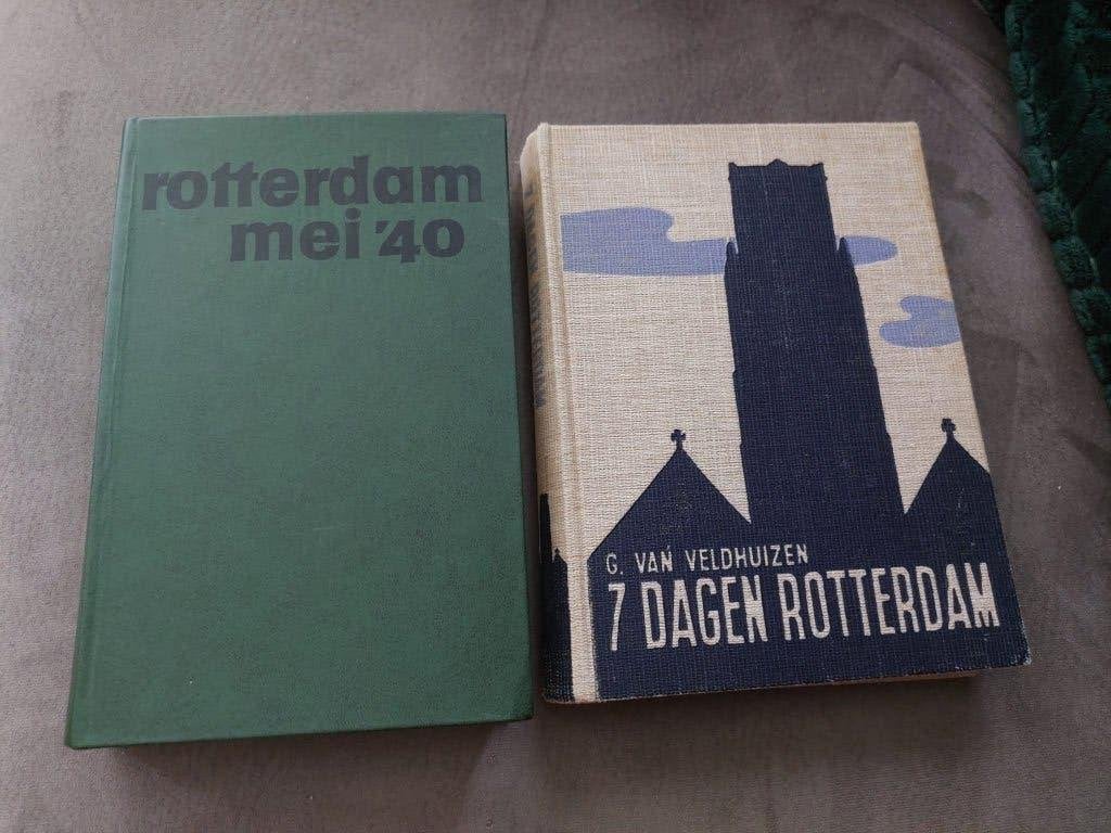Boeken Rotterdam mei 1940 ds. G. van Veldhuizen en Wagenaar, Ophalen of Verzenden, Tweede Wereldoorlog, Gelezen, Algemeen