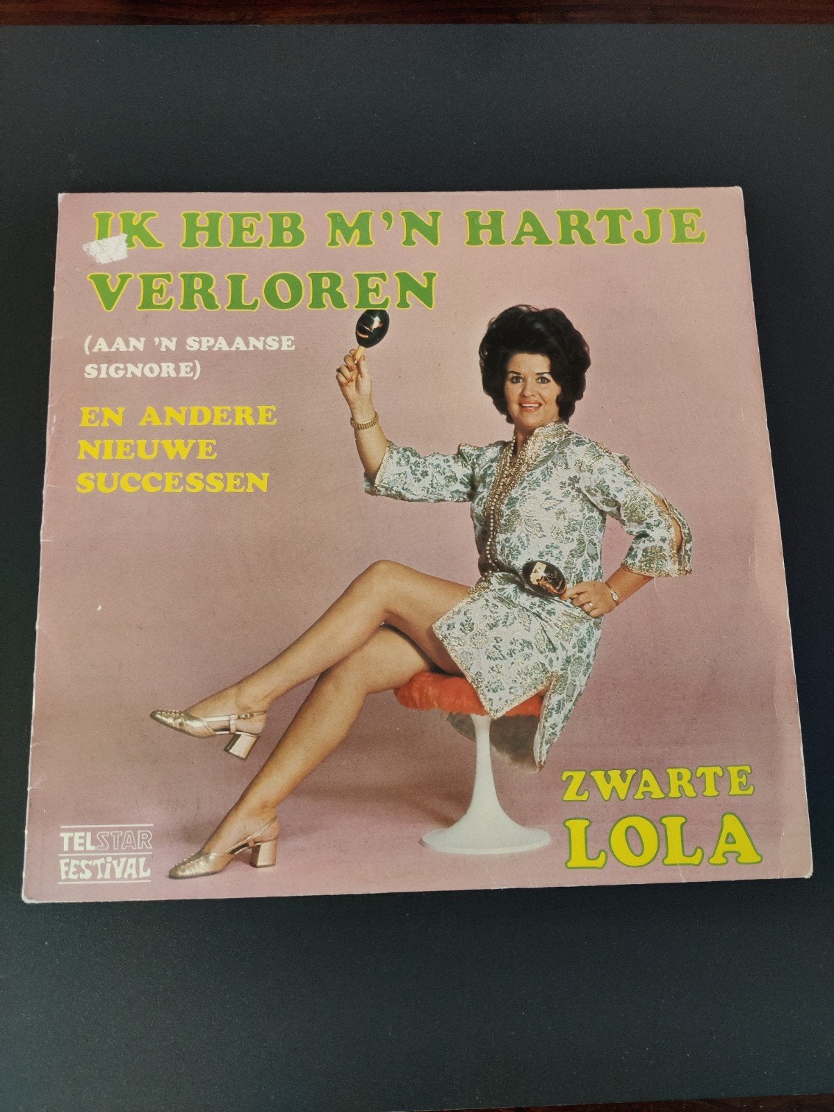 LP Zwarte Lola / Ik heb m'n hartje verloren ( aan 'n Spaanse, Cd's en Dvd's, Ophalen of Verzenden