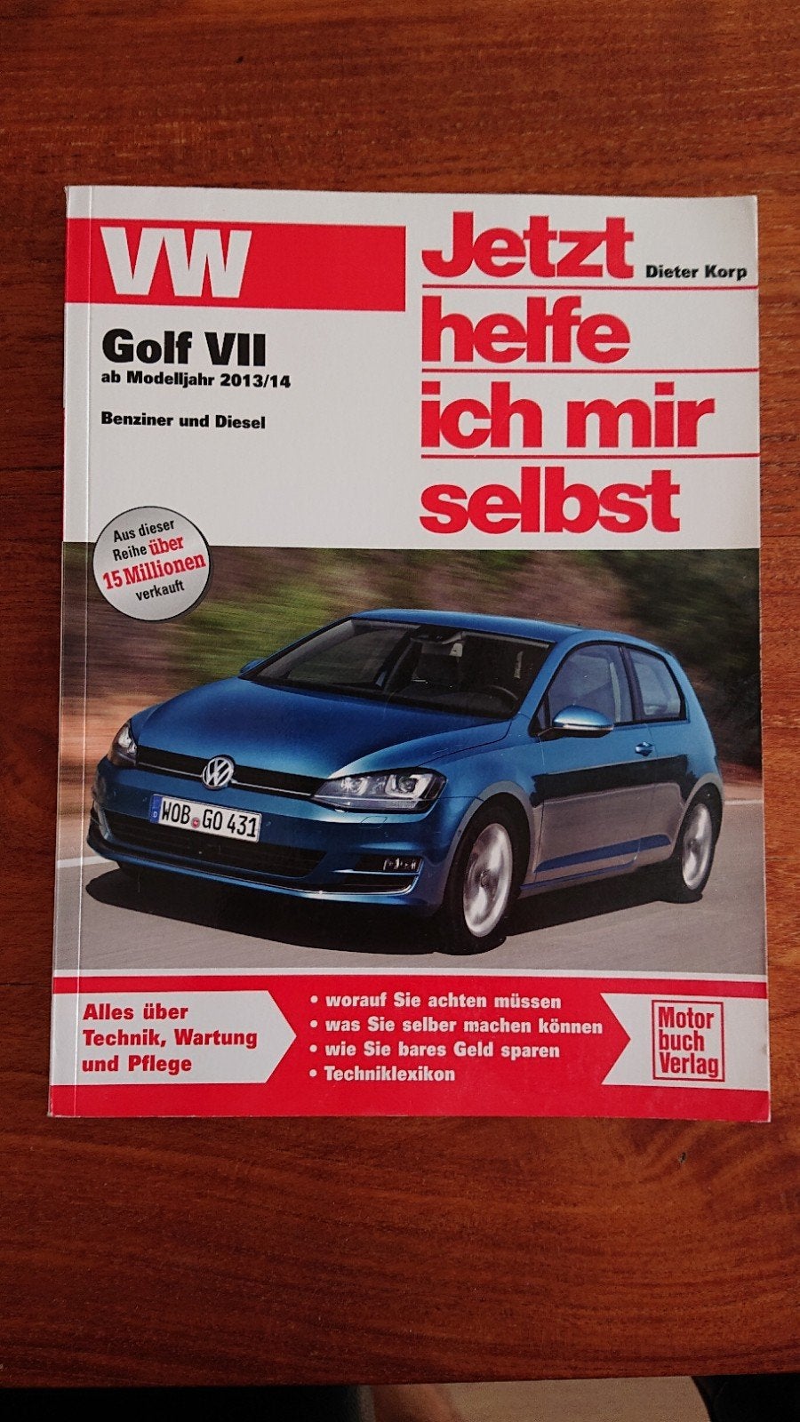 VW Golf VII: Jetzt helfe ich mir selbst - Onderhoudshandboek, Ophalen of Verzenden, Gelezen, Volkswagen, Dieter Korp