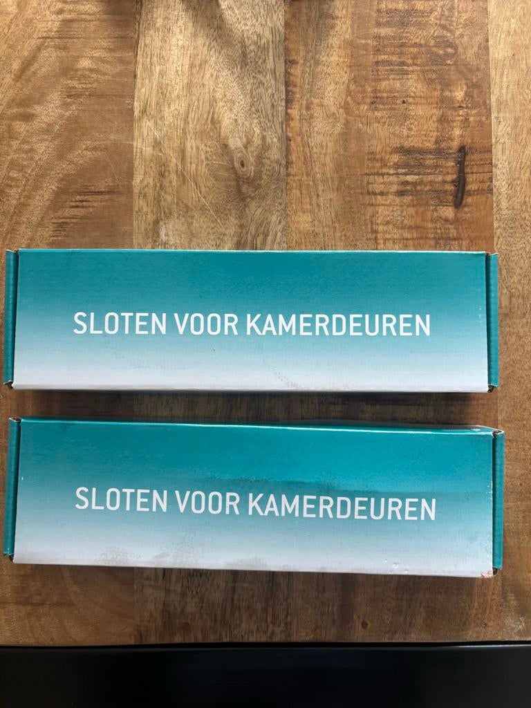 2x Pertura 1000 Smal Mechanisch Loopslot voor Kamerdeuren, Ophalen, Nieuw, IJzer, Slot