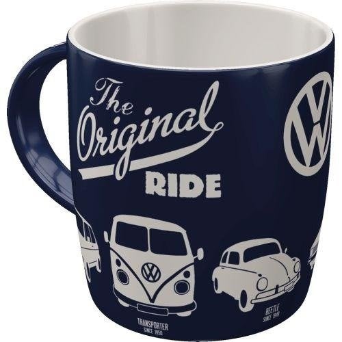 Volkswagen original ride reclame mok koffiemok beker, Ophalen of Verzenden, Nieuw, Auto's