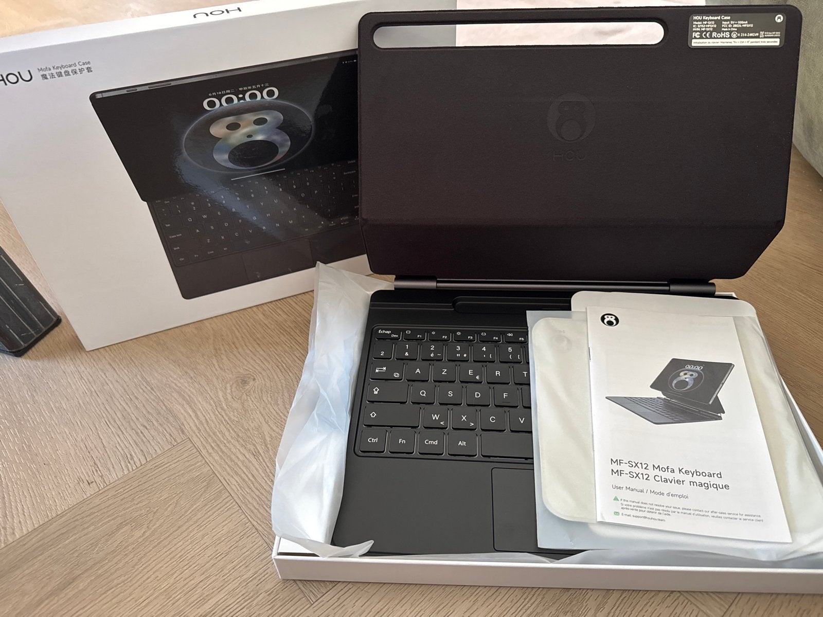 NIEUW HOU MF-SX12 Keyboard Case Samsung Galaxy 12,4 inch, Ophalen of Verzenden, Nieuw, 12 inch