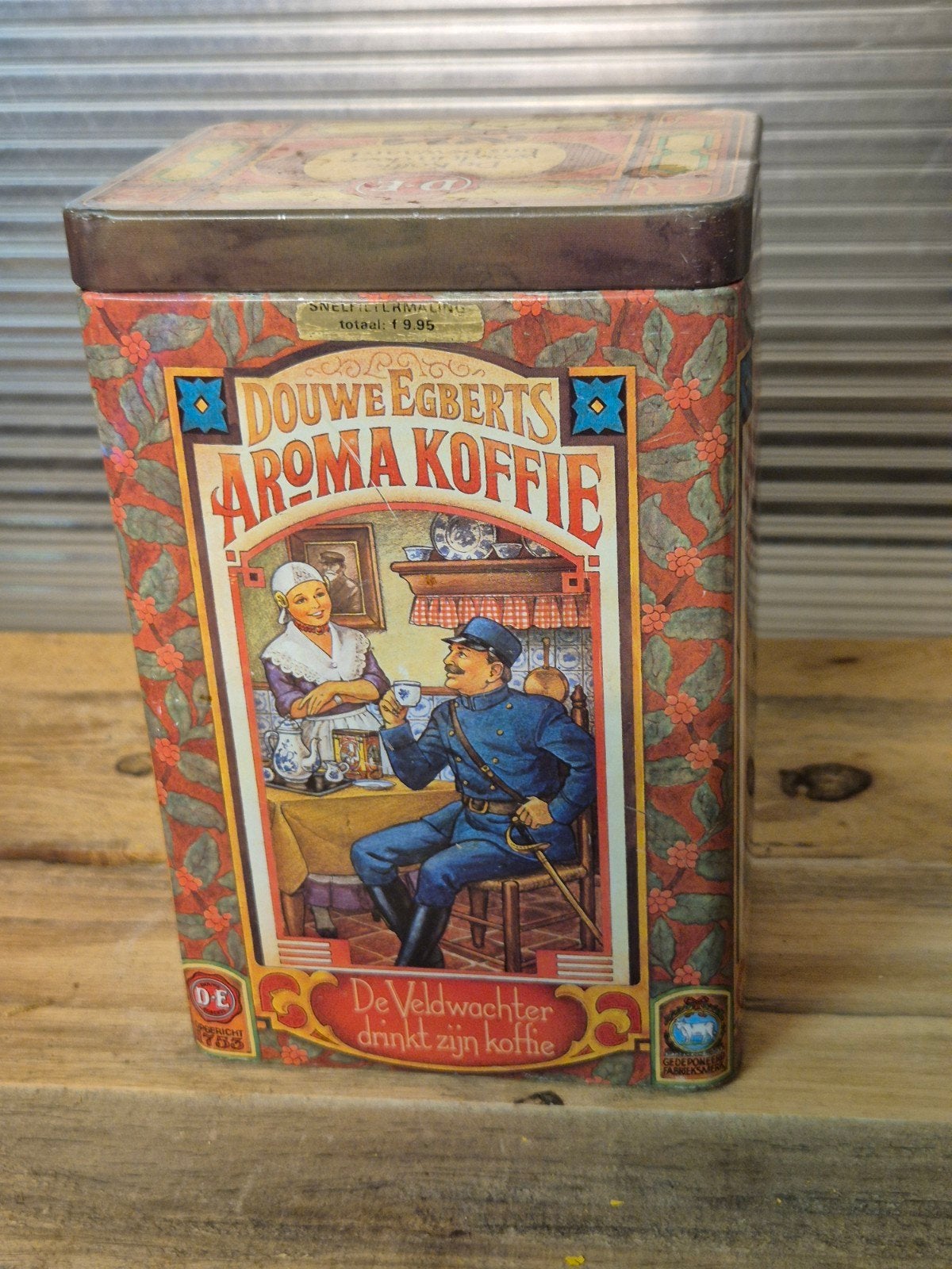 douwe egberts aroma koffie blik, Verzamelen, Blikken, Ophalen of Verzenden, Gebruikt, Koffie, Douwe Egberts