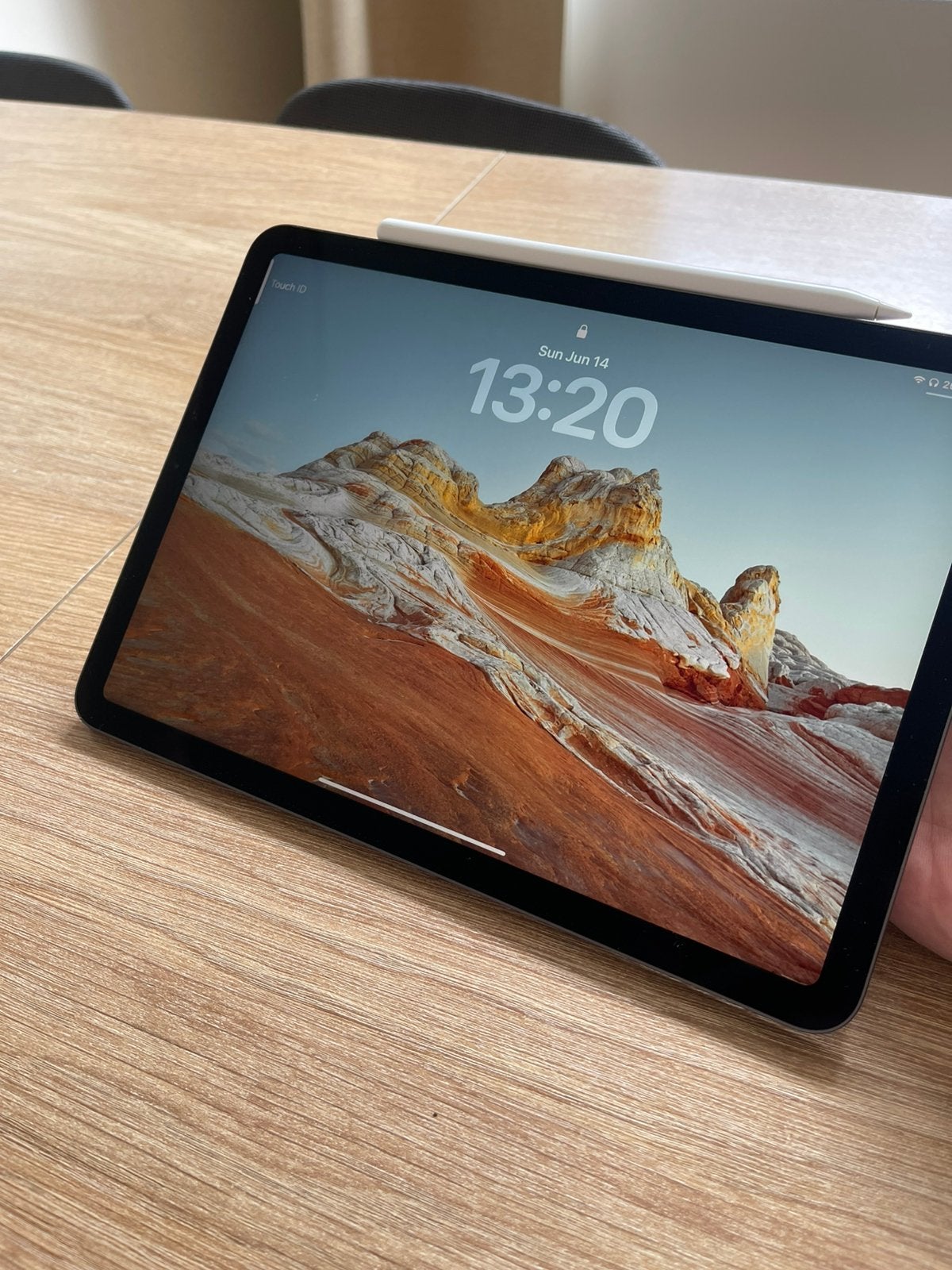 iPad Air (4e gen) + Apple Pencil 2 + case, Computers en Software, Apple iPads, Gebruikt, Apple iPad Air, Wi-Fi, Ophalen