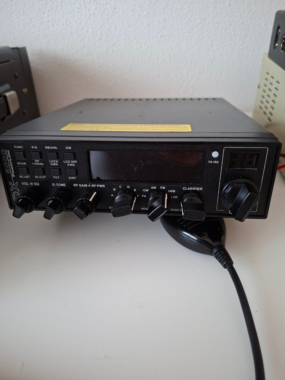 Twee zendontvangers  doos - DX5000 PowerLine & Jopix HAM-10, Telecommunicatie, Ophalen, Gebruikt, Zender en Ontvanger