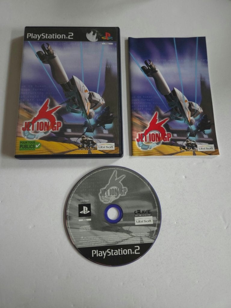 Playstation 2 (PS2) - Jet Ion GP - 12041, 1 speler, Racen en Vliegen, Ophalen of Verzenden, Zo goed als nieuw