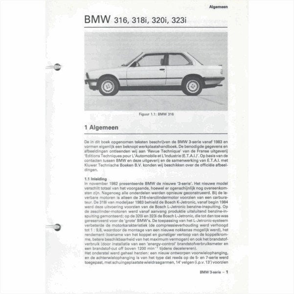 BMW 3 serie Vraagbaak losbladig 1982 #1 Nederlands, Boeken, Ophalen of Verzenden, Gelezen, BMW