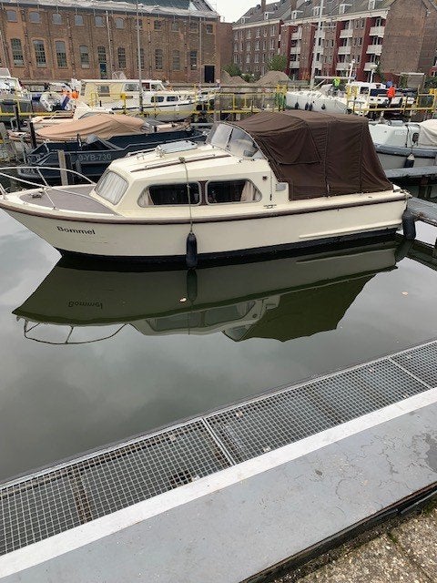 Boot Waterland 7 meter, Gebruikt, Binnenboordmotor, Waterland, Polyester