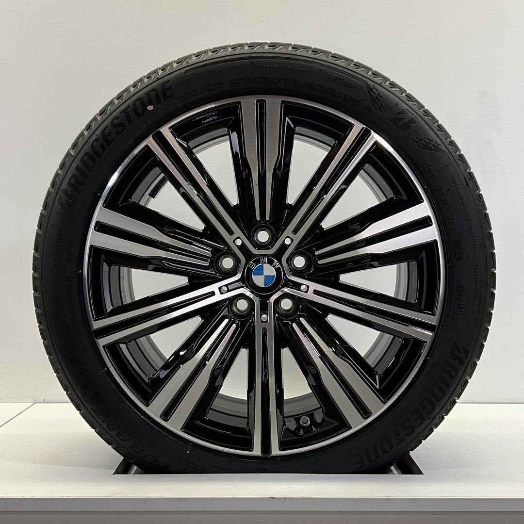 BMW 2, 3, 4 SERIE G21 G22 G23 G42 SET VELGEN + ZOMERBANDEN 1, 19 inch, Gebruikt, -, -