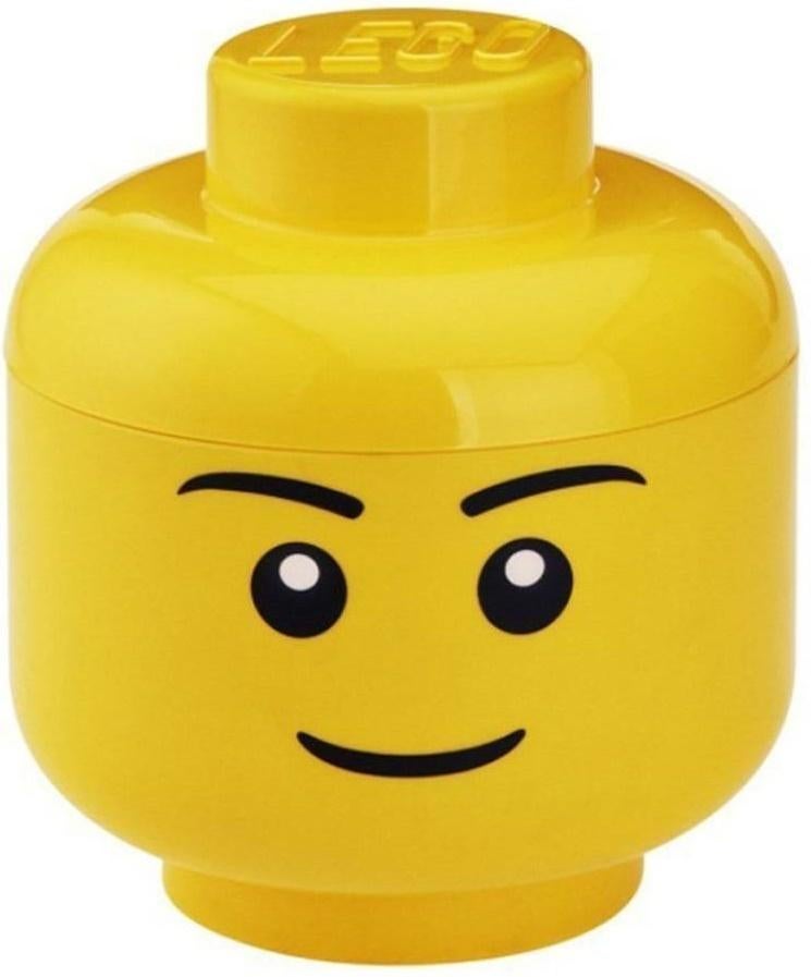 LEGO Opbergbox Hoofd Jongen / Storage Head Boy S * LEGOhuis, Lego, Nieuw, Ophalen of Verzenden, X
