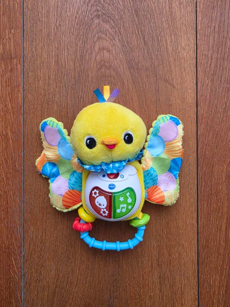 Vtech vladder en fluit vogeltje, Kinderen en Baby's, Ophalen, Zo goed als nieuw, 6 maanden tot 2 jaar
