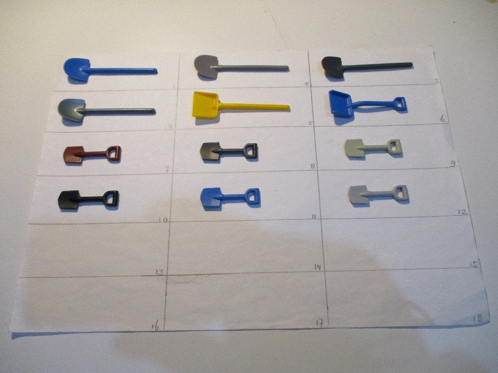 playmobil onderdelen schep, Losse onderdelen, Overige typen, Ophalen of Verzenden, Zo goed als nieuw