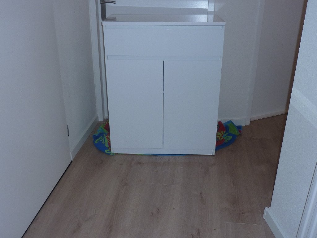 mooie kast kleur wit, Ophalen, (Half)hoge kast, 100 tot 150 cm, 50 tot 100 cm