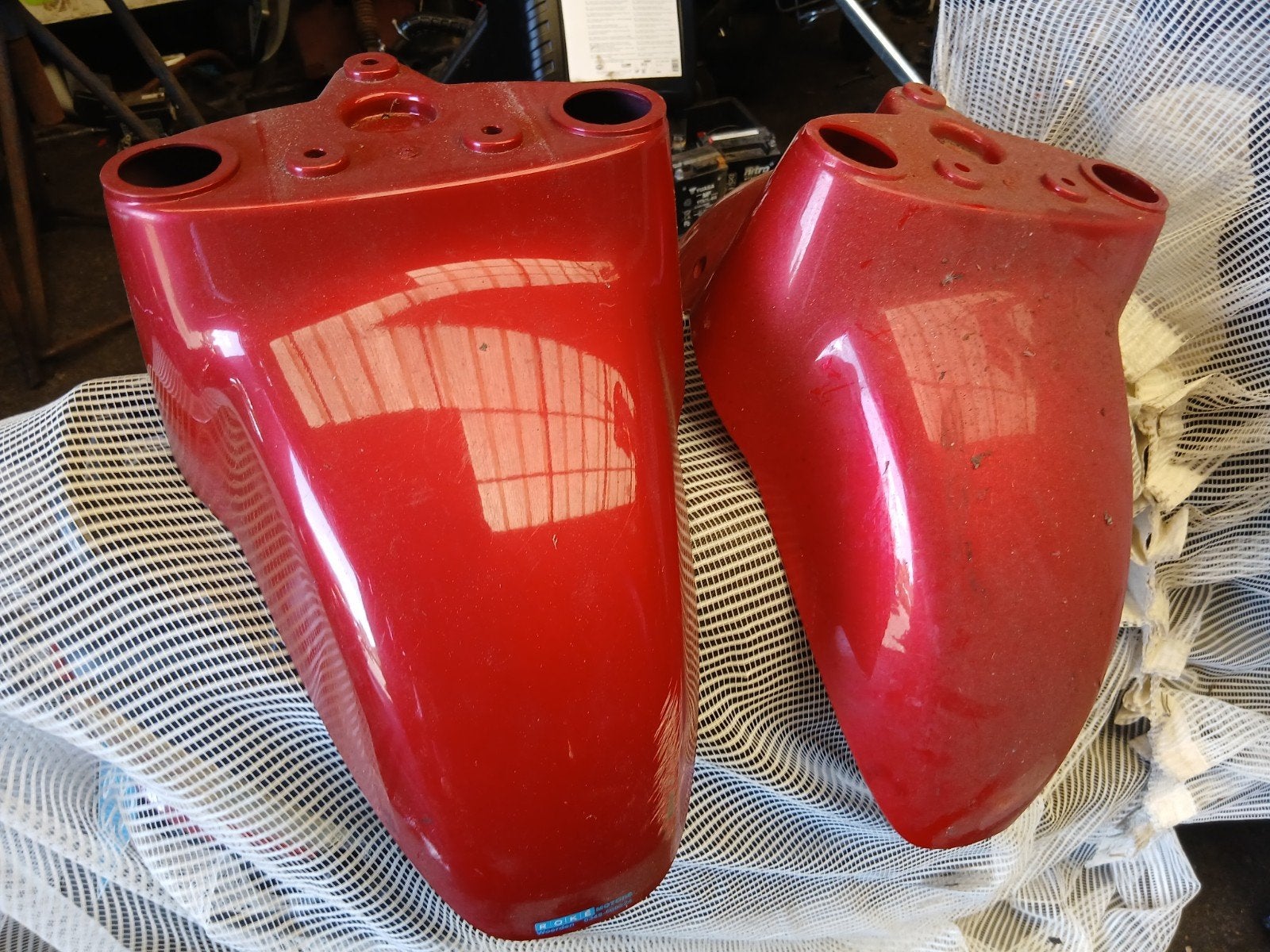 Sym fiddle 1,2  voorspadbord (rood) 12.95,- per stuk, Ophalen, Gebruikt, Overige typen