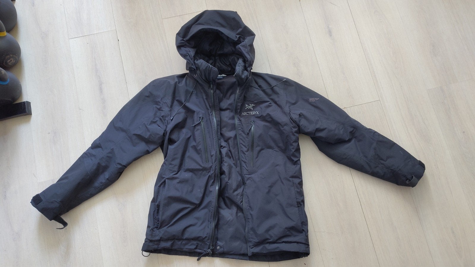 Arc'teryx Fission SV - heren small (gerepareerd), Zwart, Ophalen of Verzenden, Arc’teryx, Gedragen
