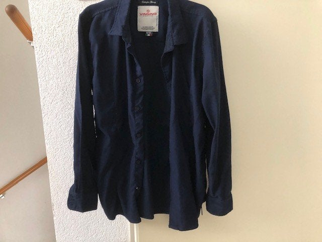 Overhemd van Vingino maat 164 van, Kinderen en Baby's, Kinderkleding | Maat 164, Overhemd of Blouse, Ophalen of Verzenden, Zo goed als nieuw