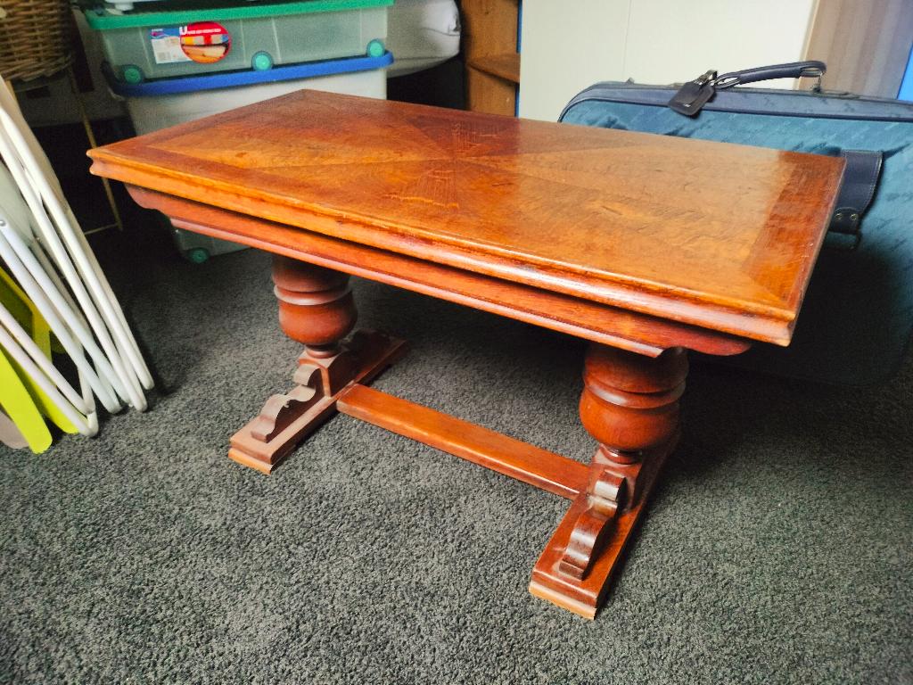Antieke eiken kloostertafel, Ophalen