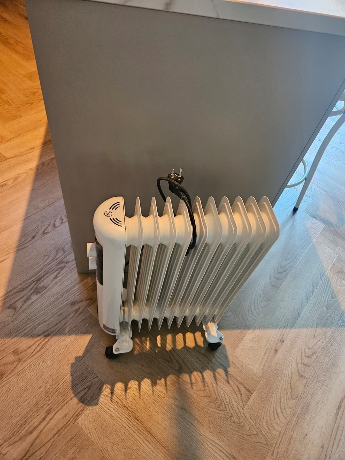 Sencys elektrische olieradiator, Ophalen, Gebruikt, Kachel, Minder dan 60 cm
