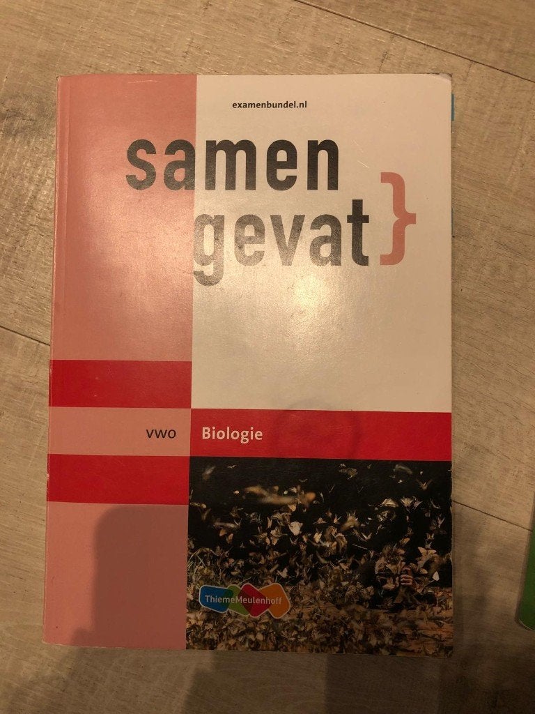 Samengevat VWO Biologie Examenbundel, Ophalen of Verzenden, Zo goed als nieuw, VWO, Biologie