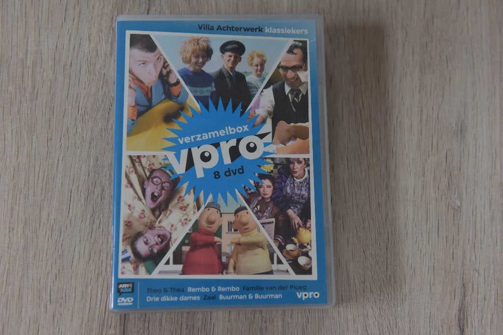 VILLA ACHTERWERK VERZAMELBOX VPRO 8DVDbox oa Theo en Thea, Cd's en Dvd's, Verzenden, Boxset, Zo goed als nieuw, Komedie