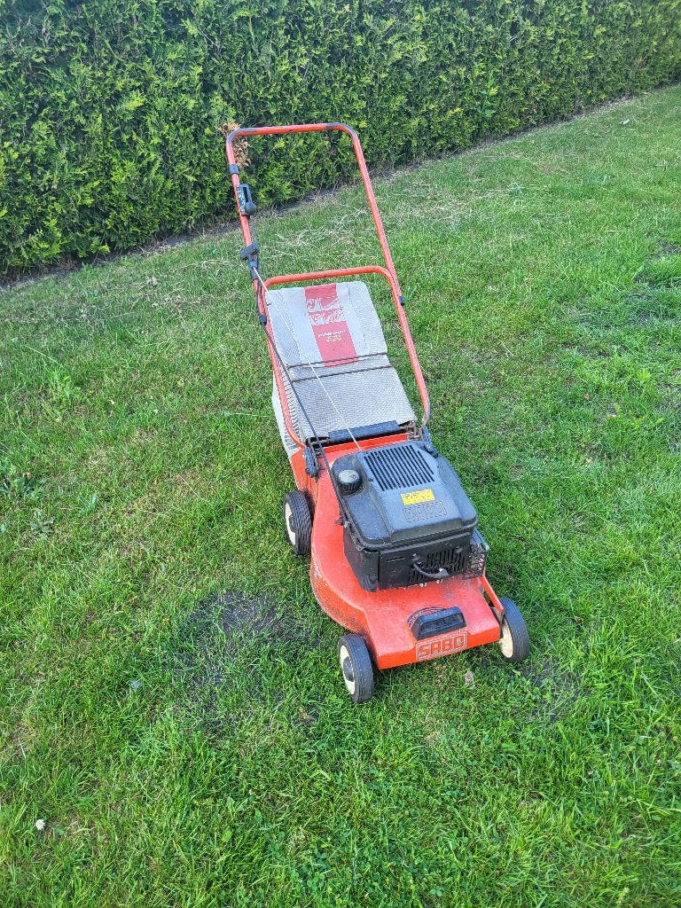 Grasmaaier sabo turbostar, Cirkelmaaier, Gebruikt, 40 t/m 49 cm, Ophalen