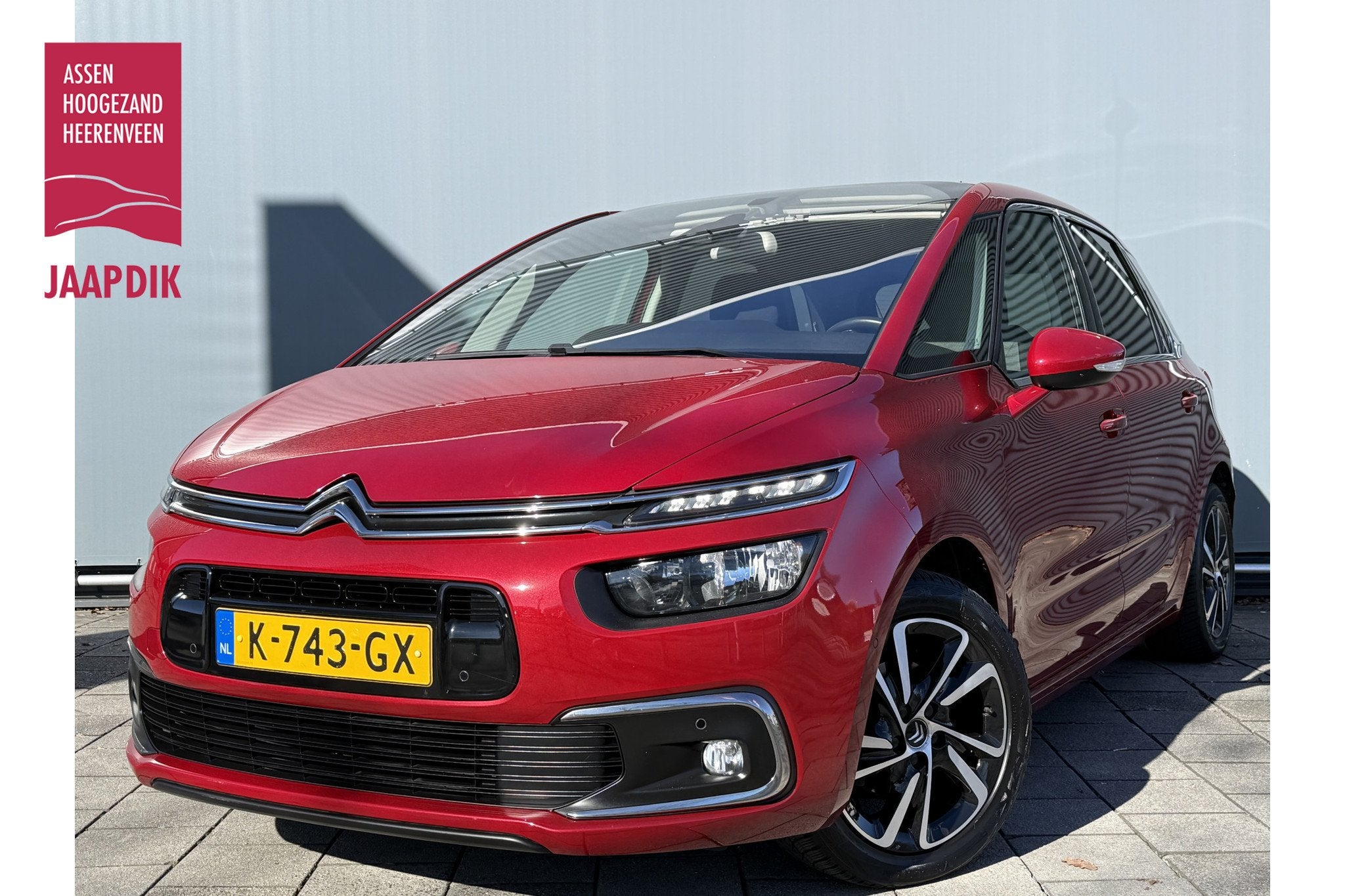 Citroën C4 Spacetourer BWJ 2021 | 1.2T Business AUTOMAAT |, Auto's, Stof, Gebruikt, 1199 cc, Automatische klimaatregeling