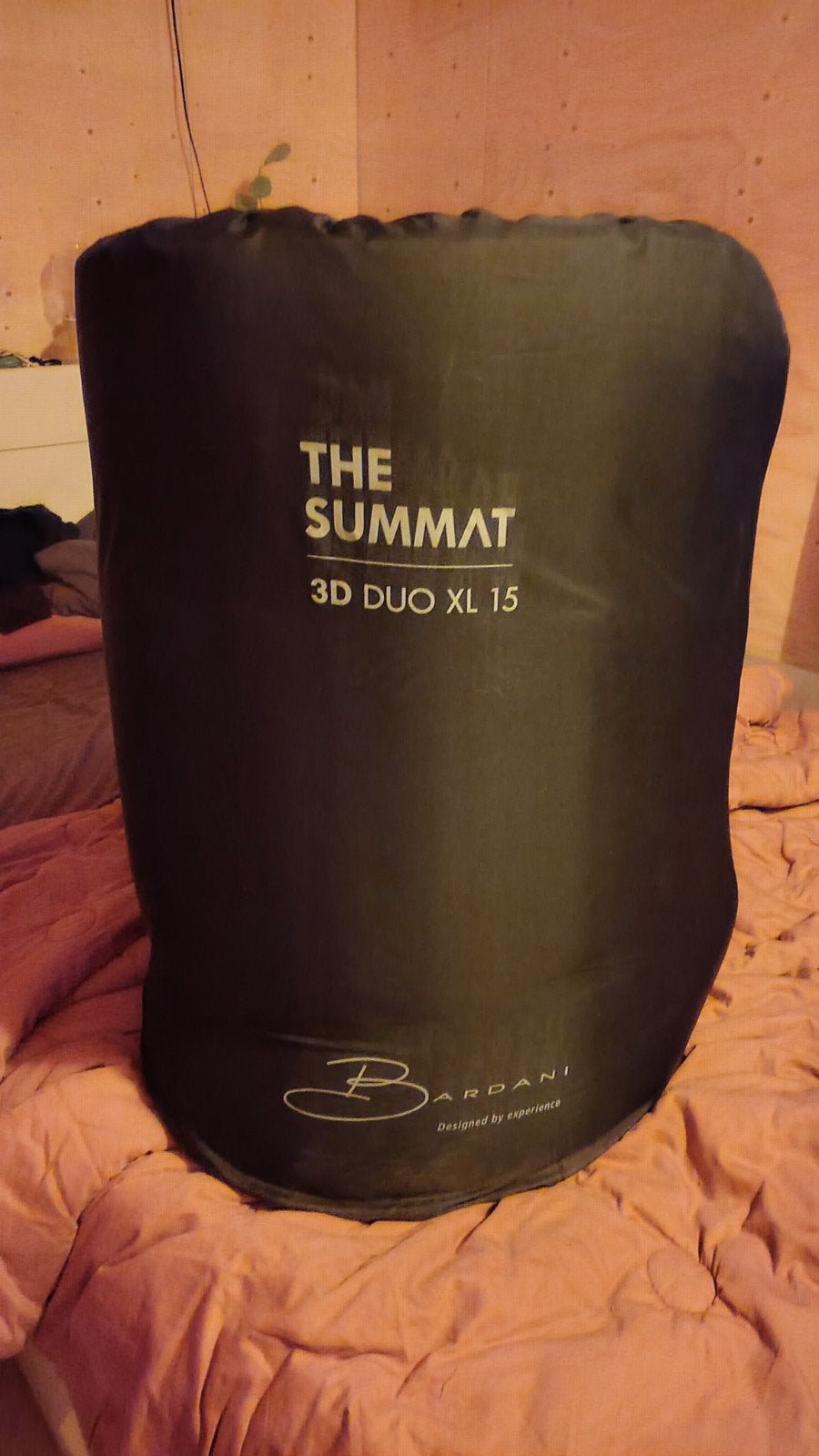 Bardani The Summat 3D Duo XL 15 - 2-persoons slaapmat, Caravans en Kamperen, Ophalen, Zo goed als nieuw, 2-persoons