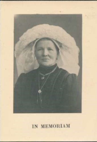 Timmermans Wilhelmina 1860 Helvoirt 1950 Haaren, Verzamelen, Bidprentjes en Rouwkaarten, Ophalen of Verzenden, Bidprentje