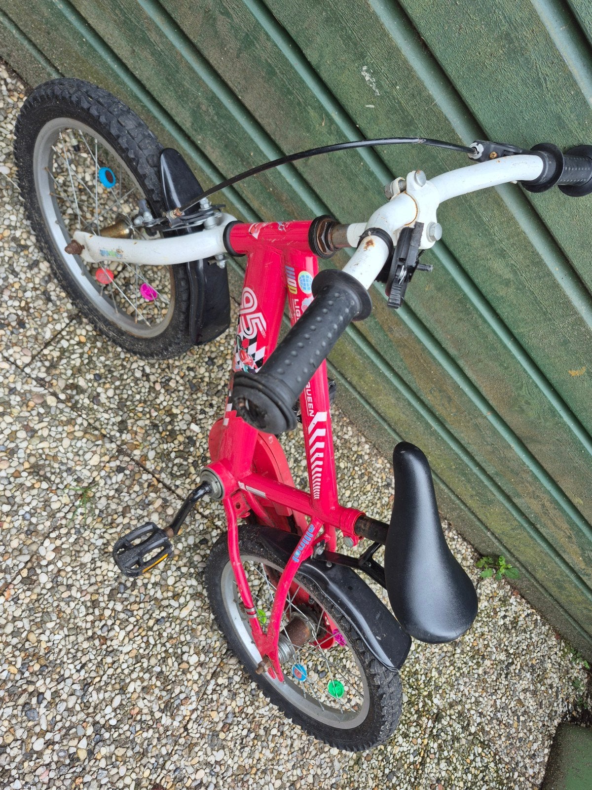 Cars kinderfiets 16 inch - Gebruikt maar functioneel, Ophalen, Gebruikt, 16 tot 20 inch, Cars