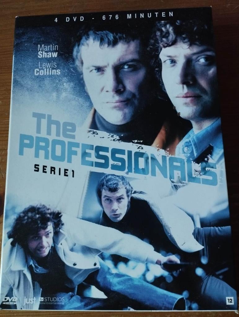 The professionals op dvd, Cd's en Dvd's, Dvd's | Tv en Series, Ophalen, Vanaf 16 jaar, Boxset, Zo goed als nieuw