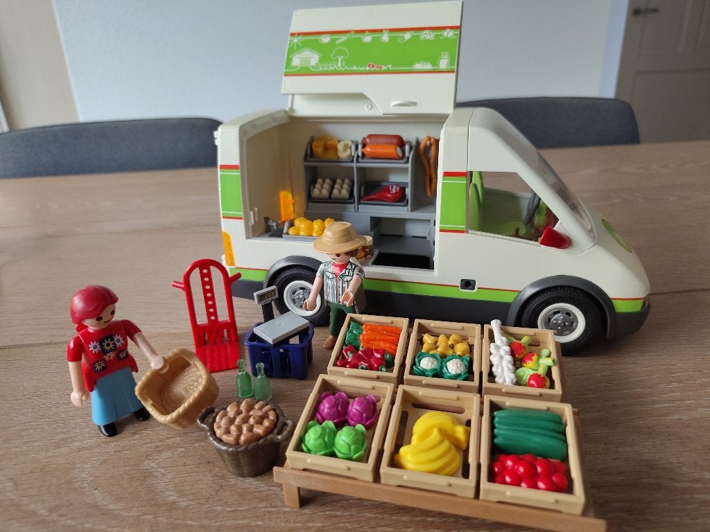 Playmobil Country Marktkraam wagen, Kinderen en Baby's, Ophalen of Verzenden, Gebruikt