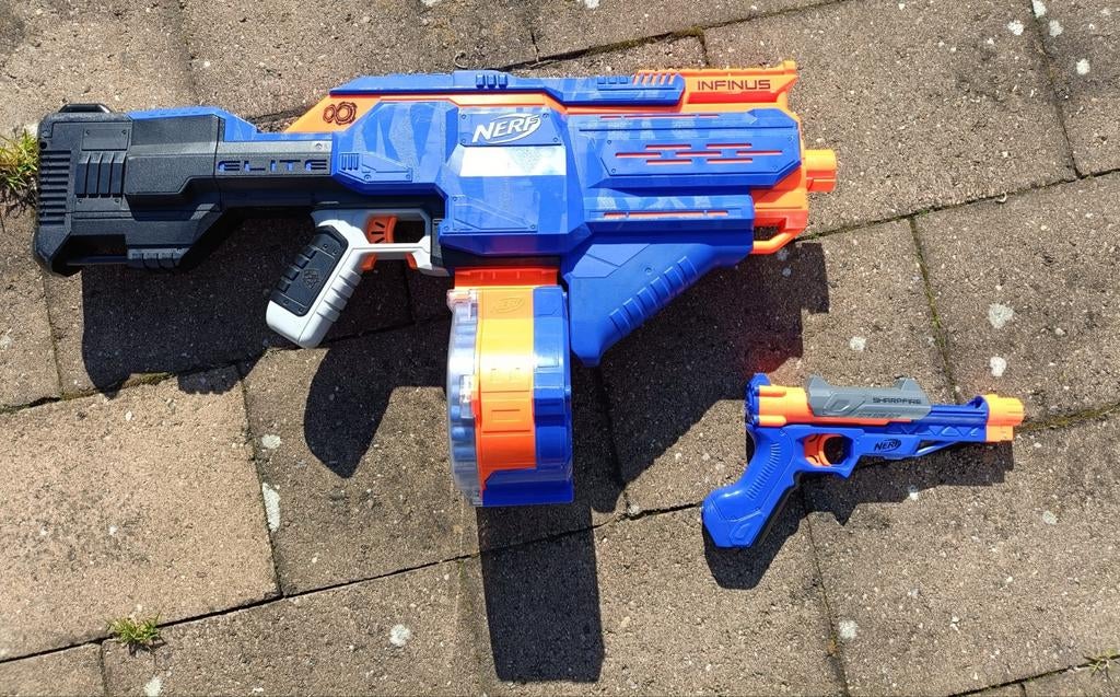 Nerf Infinus & Sharpfire Blasters - Set, Ophalen of Verzenden