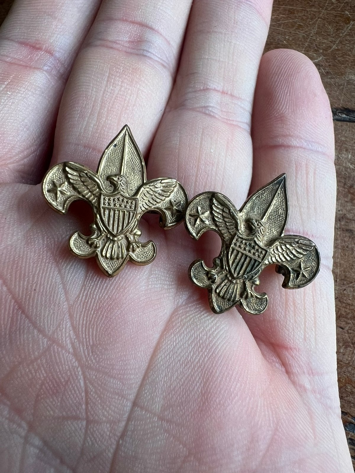 WO1 / WO2 periode setje Boy Scouts insignia 1911 padvinderij, Verzenden, Duitsland, Embleem of Badge