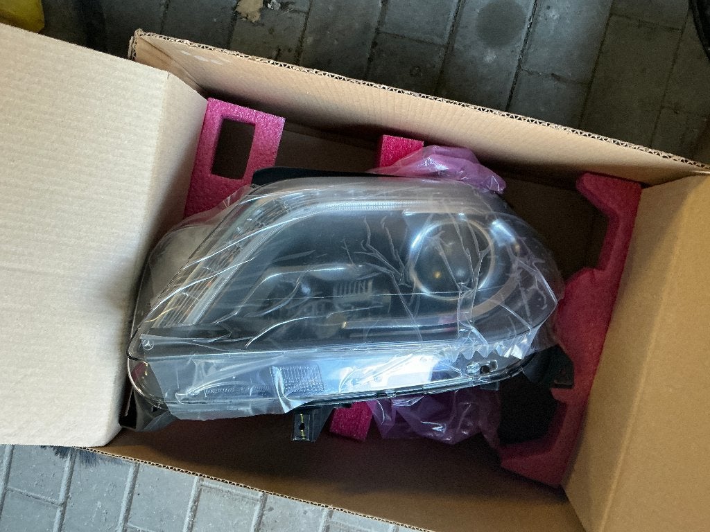 Koplamp Mercedes GL X166 Bi-Xenon Koplamp Links A1668207361, Ophalen, Mercedes-Benz