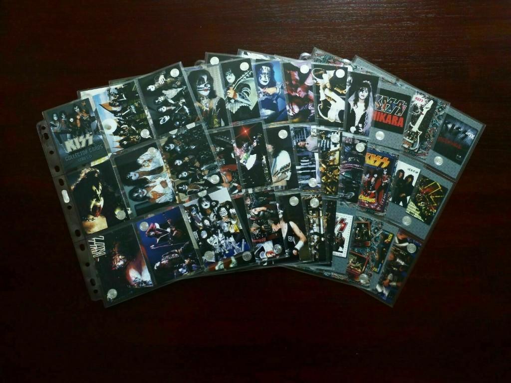 KISS COMPLETE SET VAN 90 COLLECTOR CARDS 1998, Verzamelen, Muziek, Artiesten en Beroemdheden, Verzenden, Nieuw, Foto of Kaart