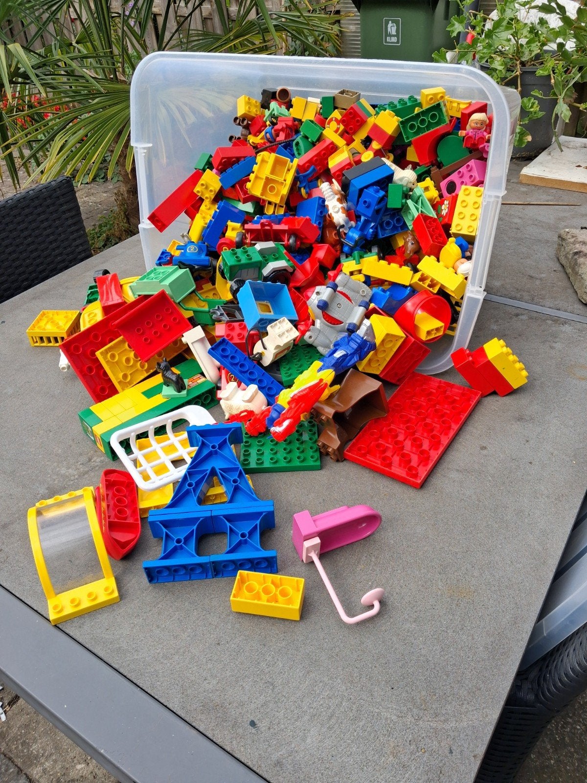Grote partij diverse Lego Duplo blokken en onderdelen, Kinderen en Baby's, Speelgoed | Duplo en Lego, Ophalen, Gebruikt, Inclusief extra onderdelen
