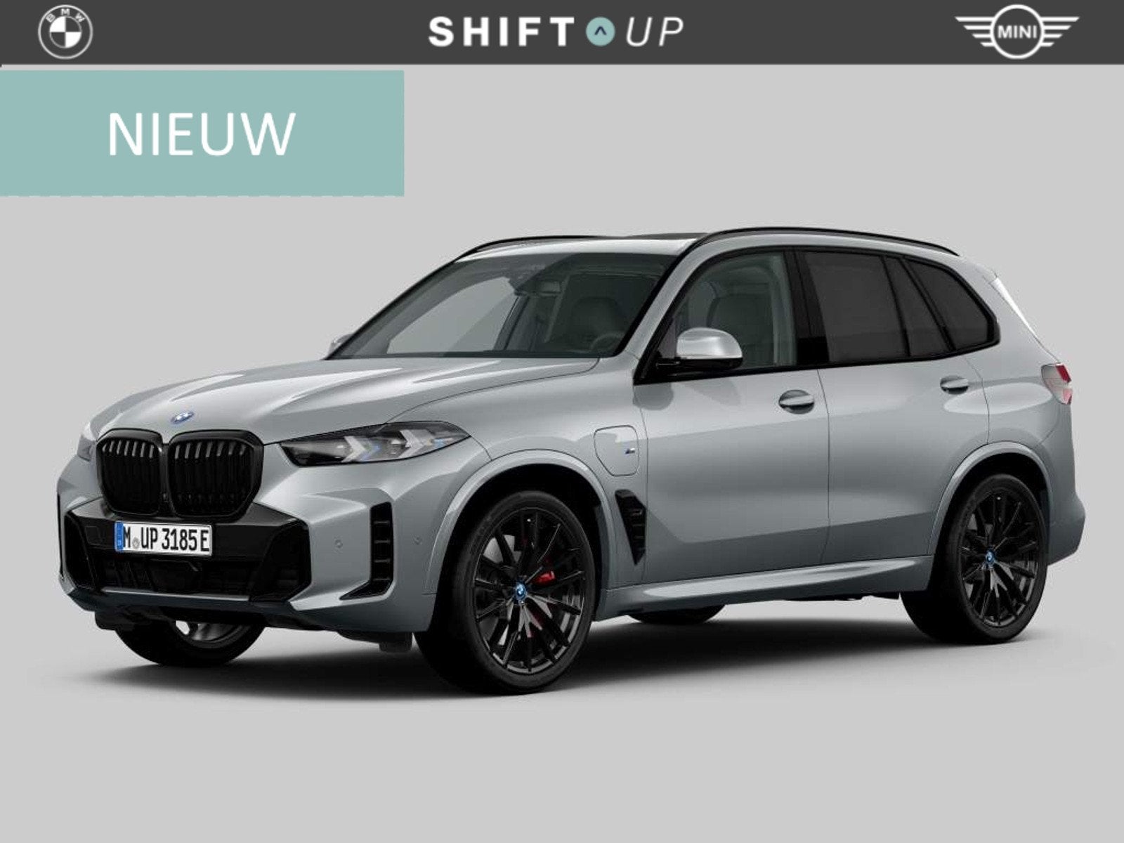 BMW X5 xDrive50e M-Sport | M-Stoelen | Massage | Pano | Elek, Auto's, Gebruikt, 2395 kg, Verwarmde buitenspiegels, Leder