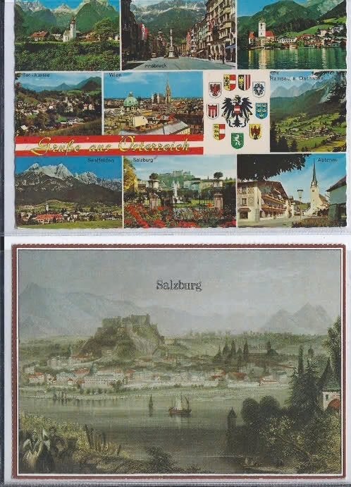6 Ansichtkaarten Oostenrijk Brand-Salzburg- Kaprun etc, Ophalen of Verzenden, 1960 tot 1980, Ongelopen, Oostenrijk