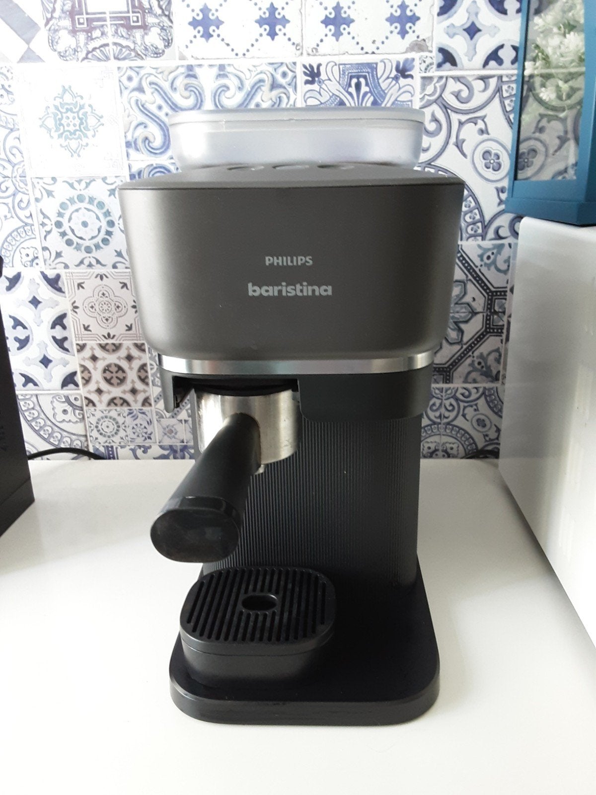 PHILIPS BARISTINA, Ophalen of Verzenden, Zo goed als nieuw, Koffiemachine