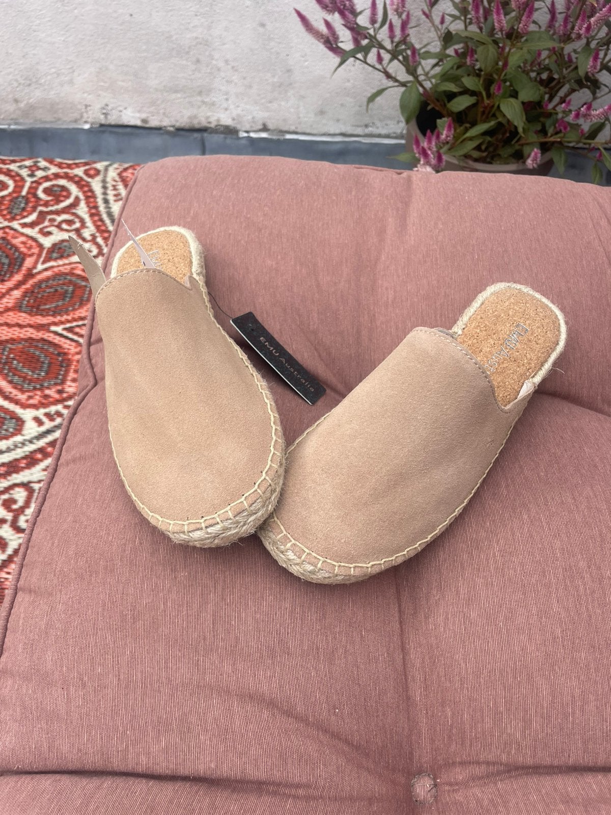 Espadrilles EMU AUSTRALIA sandalen maat 38, Kleding | Dames, Beige, Nieuw, Ophalen of Verzenden, Espadrilles of Moccasins