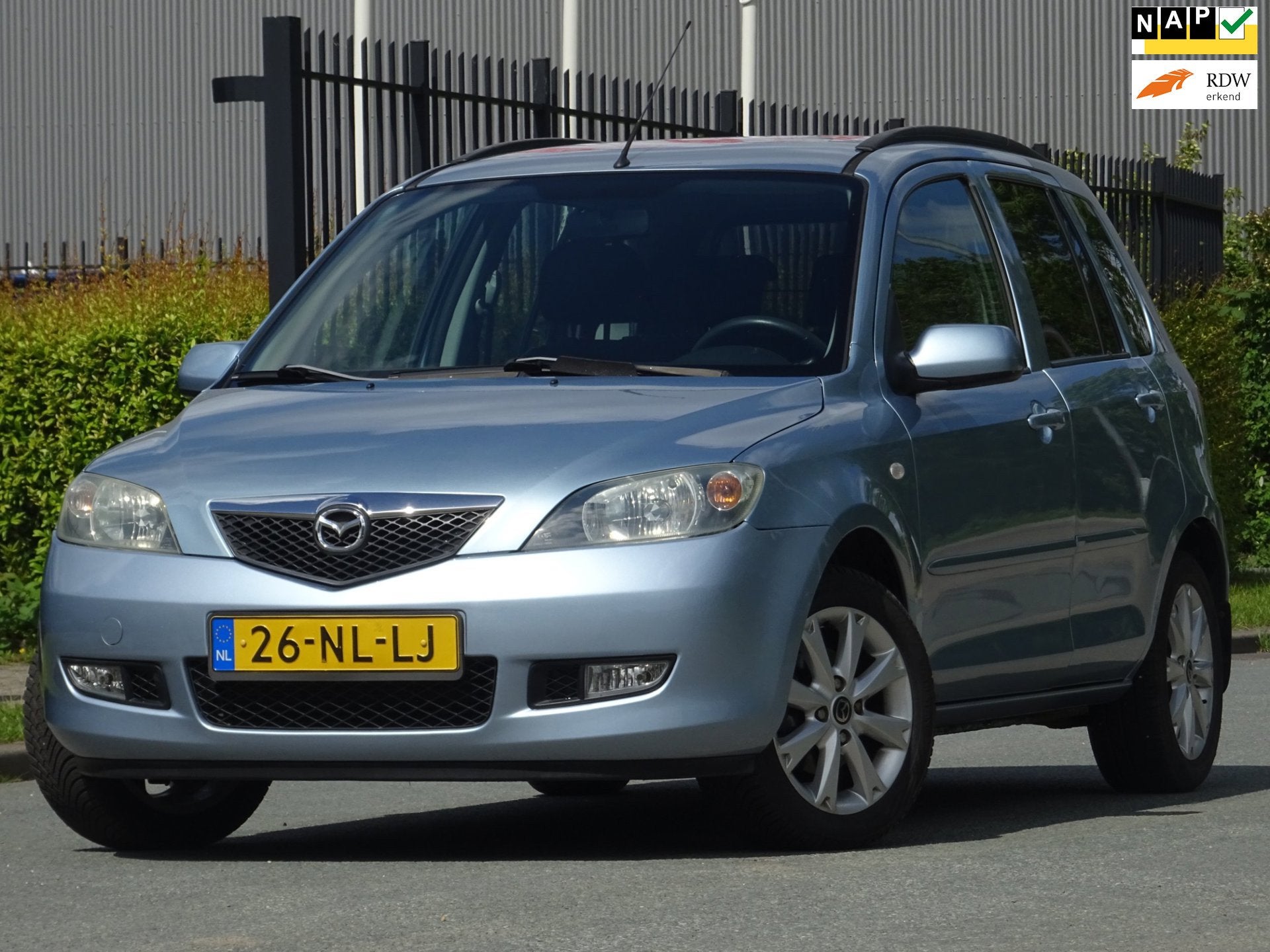 Mazda 2 1.4 Exclusive AUTOMAAT NAP/AIRCO/TREKHAAK/APK, 15 km/l, 4 cilinders, Blauw, Origineel Nederlands