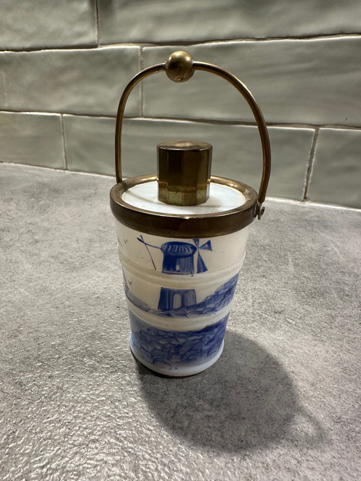 Antiek eau de cologne-emmerflesje Boldoot, Ophalen of Verzenden